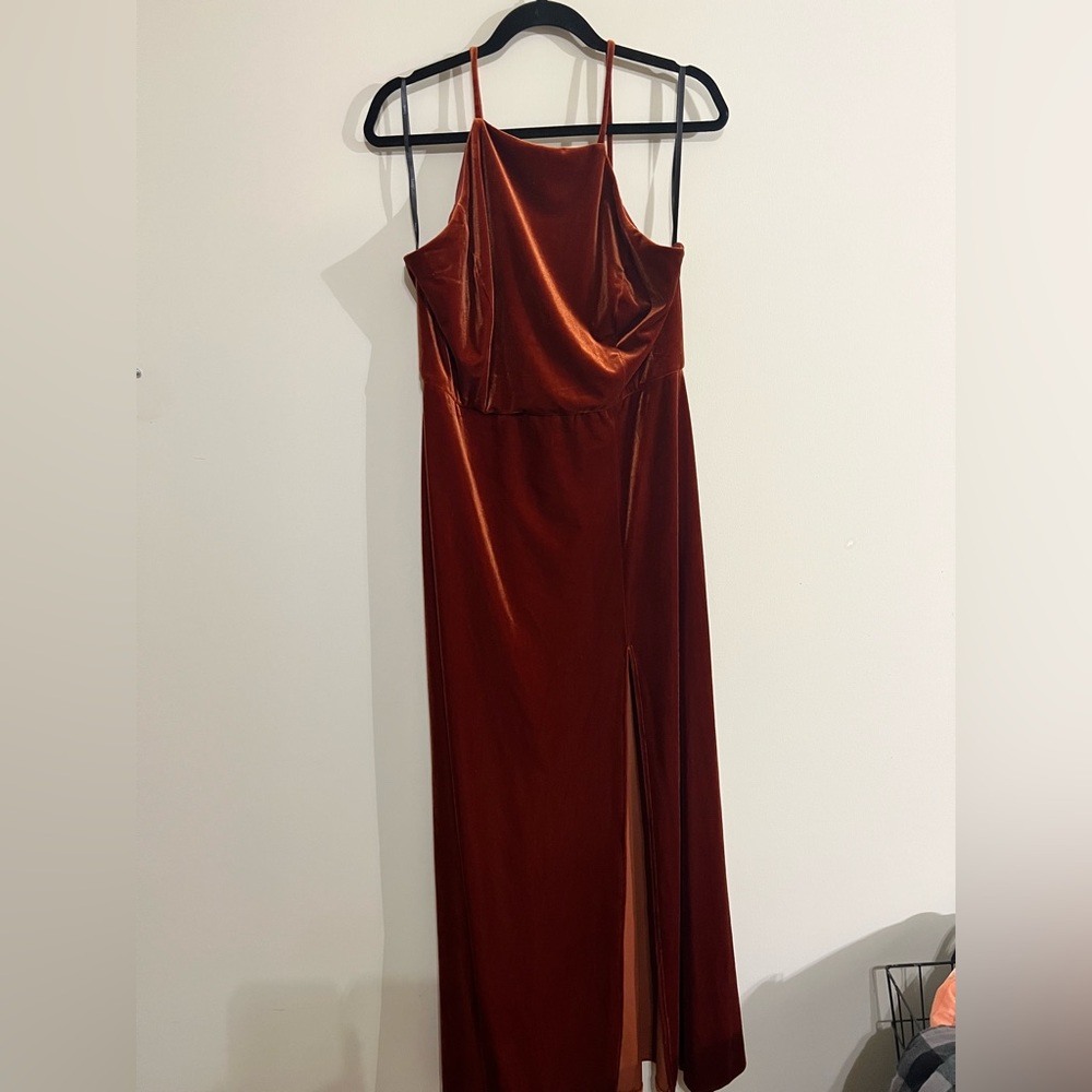 Dessy Auburn Moon Bridesmaid Dress LB021